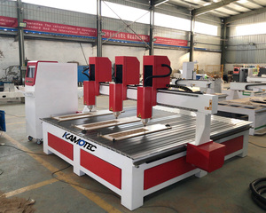 Enrutador de madera CNC de cabezales múltiples de alta eficiencia, fresadora CNC 3D de 5 ejes, mesa giratoria, máquina enrutadora Cnc de cabezales múltiples - Product Image 3