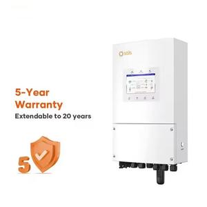 Solis S6-EH1P6K-L-PLUS invertör 6KW hibrid tek fazlı güneş invertör AC çıkış IP65 koruma ile stokta - Product Image 1