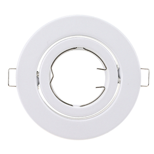 กรอบเพดานแบบฝังนําที่อยู่อาศัยสปอตไลท์ OEM ODM โคมไฟดาวน์ไลท์ GU10 / GU5.3 / MR16 / MR11 วงเล็บกรณีไฟสปอตไลท์สีเต็มรูปแบบ - Product Image 1
