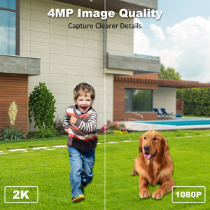 Wire-Free <strong>Camera</strong> 4000mAh Battery <strong>Camera</strong> Long Standby Time 3MP Solar <strong>Camera</strong> PIR Sensor Two Way Audio Cloud Storage - Product Image 4