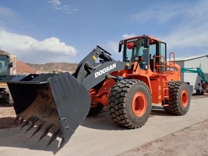 Лидер продаж, подержанные фронтальные погрузчики 6t DOOSAN DL607-9C большого размера, колесный ковш, погрузочно-разгрузочное оборудование для грузовиков - Product Image 3