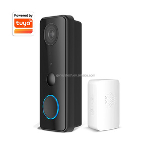 Soporte Full-Duplex Intercom Tipo de tarjeta impermeable Detección PIR Cámara de seguridad inteligente para el hogar Timbres de video - Product Image 1