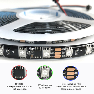 12V KTV RGB Flexible Strip Breakpoint Continuous Transmission Low Voltage Programming Magic Light <strong>LED</strong> Runninglighting Landscape - Product Image 3