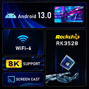 2025 dispositivo di Streaming Home Theater intelligente 13.0 Android 8K di alta qualità WiFi 6 RK3528 processore Quad Core Set-top Box - Product Image 5