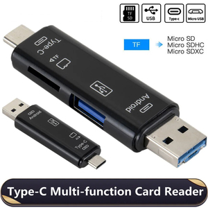 5 1多功能OTG读卡器适配器2.0类型C/USB/Micro USB/TF/SD手机内存外部配件 - Product Image 2