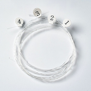 Hot Sale CIVIN Wholesale 022 Transparent Ukulele <strong>Strings</strong> Nylon <strong>String</strong> Set Bulk Small Guitar 4-<strong>string</strong> Set - Product Image 1