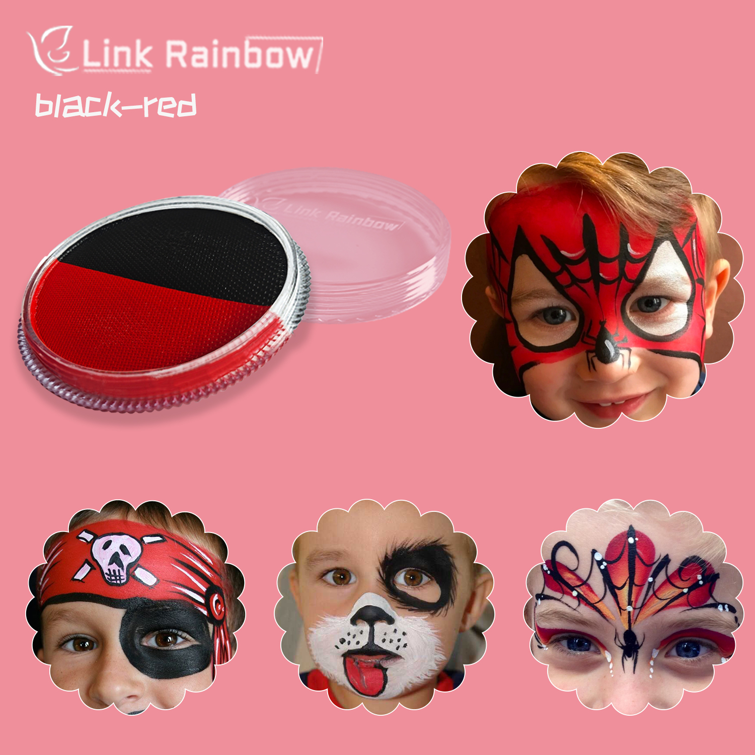 Black and red
