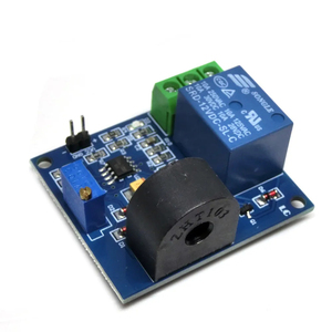 リレー保護モジュール5A電流過流保護スイッチ出力AC電流検出センサーモジュール5V 12V 24V - Product Image 2