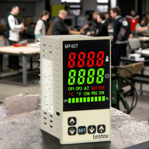 Teshow MF40T PID Temperature Timer Controller Kunden spezifische Kunststoff materialien für OEM/ODM für Pulver beschichtung/Ofen - Product Image 3