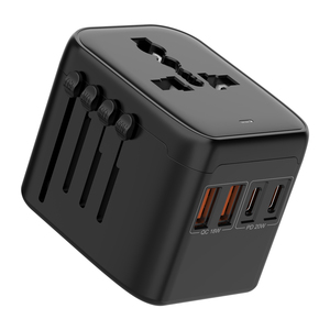 Portable Universal Travel <strong>Adapter</strong> Socket with <strong>Usb</strong> Cable Type-c Multi Plug Outlet Extender Type c <strong>Power</strong> <strong>Adapter</strong> - Product Image 1