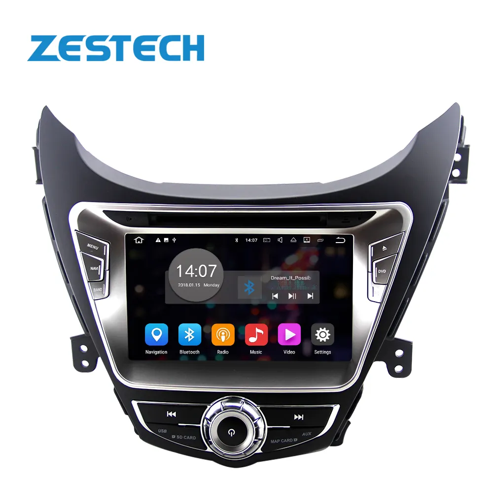 Автомобильная радиосистема Android 12, GPS-навигация, Автомобильная Мультимедийная стереосистема, Автомобильный видео, сенсорный экран, dvd-плеер для Hyundai Elantra 2013