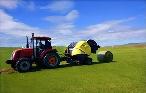 Vòng Baler Chất lượng cao nông nghiệp <span class=keywords><strong>hay</strong></span> Baler tự động <span class=keywords><strong>hay</strong></span> Baler trang trại Máy thức ăn gia súc thu thập - Product Image 4