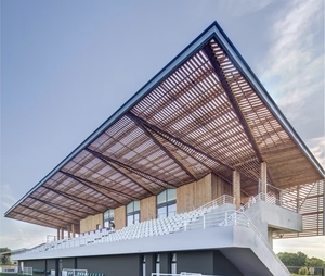 Xây dựng địa điểm thể thao chuyên nghiệp tập trung vào sân bóng rổ bể bơi hội thảo thiết kế nhà máy - Product Image 4