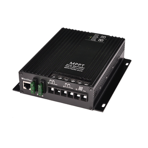 MJOO MPPT Entrada de voltaje dual, salida de batería dual Controlador de carga solar 30A 12V/24V Indicador inteligente de reconocimiento automático - Product Image 2