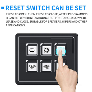 8 <span class=keywords><strong>Switch</strong></span> SP8100 Người Dùng Lập Trình Hệ Thống Điện Bảng Điều Khiển Cho Xe Hơi - Product Image 4