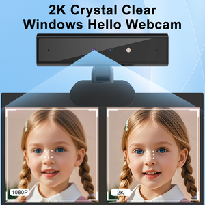 360 độ Type-C giao diện 2K độ phân giải tối đa webcam với Windows Xin chào để đăng nhập và mở khóa máy tính an toàn - Product Image 3
