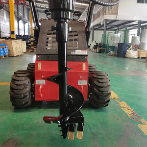 Blwt động cơ thủy lực <span class=keywords><strong>Auger</strong></span> Drive Trái Đất bài lỗ Digger Mini Skid chỉ đạo tập tin đính kèm máy khoan máy xúc máy kéo xe nâng - Product Image 2