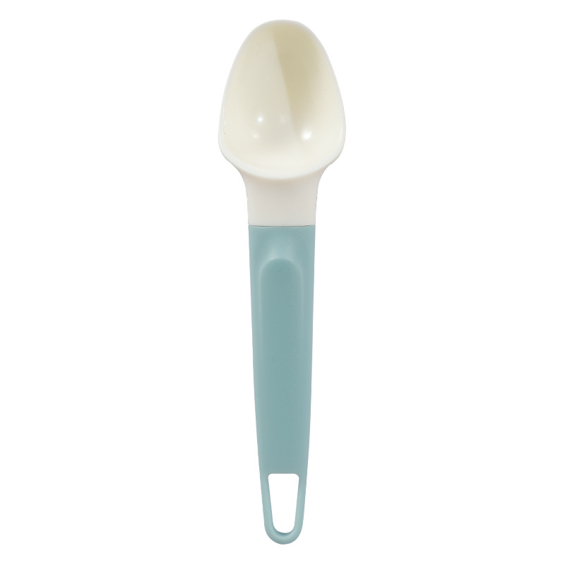 Cuchara de helado azul