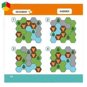 Puzzlespiel für Kinder Pädagogische QS-Praxis Begründung Logik Tragbare Lagerung Deer Challenge Toys