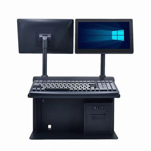 Máquina todo en uno POS, caja registradora de 15,6 pulgadas, tableta, computadora, pantalla dual, ventana táctil, impresora, terminal Android, sistema POS - Product Image 1
