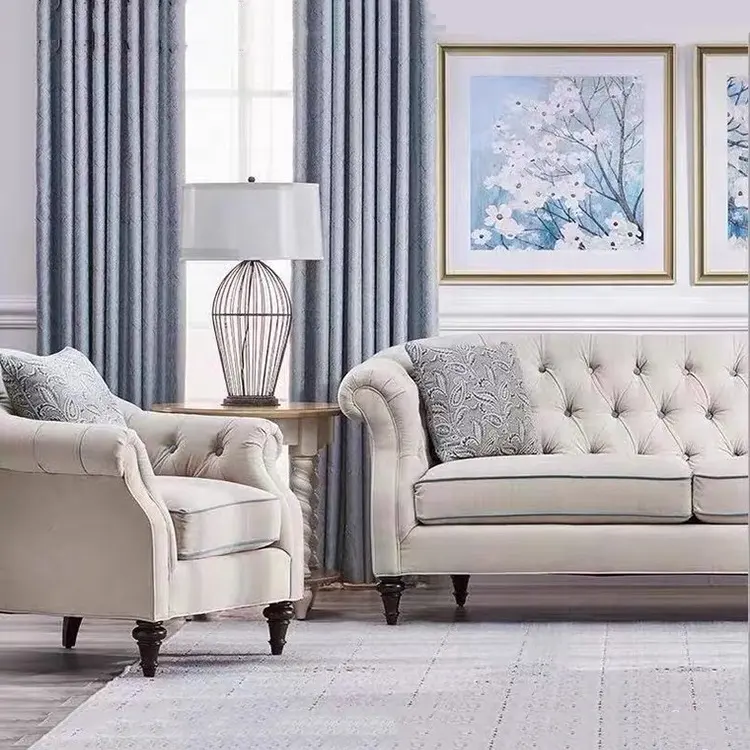 Atraente estilo sofá cadeira conjunto sala de estar móveis salão secional 1 2 3 Lugares sofá modular moderno