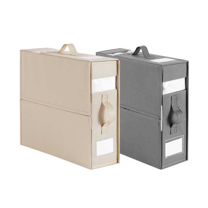 Organizer kain Oxford, Set lembar lemari lipat dengan pengatur sprei jendela dan penyimpanan