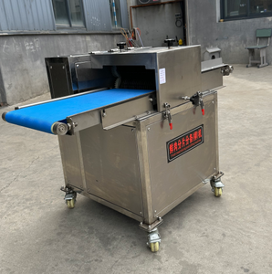 業務用肉スライサー工業用自動スライサー牛肉チキンカッタースライシング切断機ビッグサークルブレード付き - Product Image 3