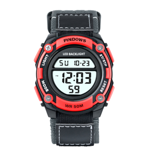 Pobasnew מפעל הסיטונאי שעונים לוגו מותאם אישית לוגו שעון oem modm גברים שעונים דיגיטלי ילדים פלסטיק ילדים - Product Image 6