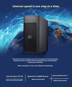 Dells Precision 3680 Tower Case Computadora Estación DE TRABAJO PC con Cpu I9-13900 8G RAM 512GSSD Gráficos integrados