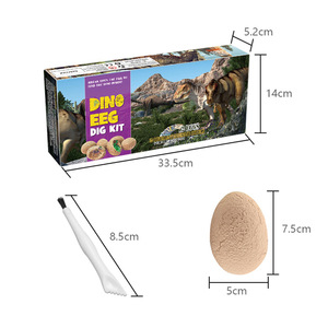 Çocuklar eğitim coğrafi kazı kiti smaegg Dino yumurta oyuncak dinozor yumurtası kazmak kiti 12 paket kazmak dinozor yumurtası oyuncak - Product Image 1
