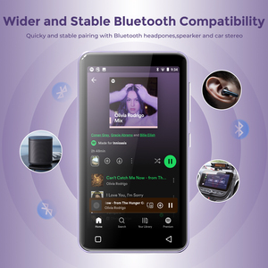 เครื่องเล่น MP3 Wi-Fi ปรับแต่งได้รองรับ Spotify Spotify ควบคุมโดยผู้ปกครองสำหรับเด็กรองรับสัญญาณเสียง FLAC WAV APE - Product Image 5