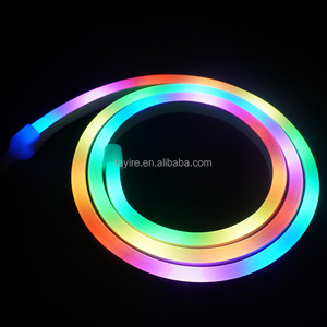 แถบไฟนีออน rgbic LED กลางแจ้งกันน้ำ USB APP BT ควบคุมระยะไกลมีความยืดหยุ่นพีวีซีนุ่มยืดหยุ่น RGB + IC นีออนนำแสงเทป1M 3M - Product Image 2