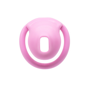 Nouveau jouet sexuel de dispositif de chasteté en plastique pour adulte avec serrure et 4 tailles d'anneau - Product Image 3