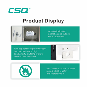 CSQ I-O-II 3ポジション4極切り替えスイッチ3P400A 2500a 3200A 3p/100a手動転送電源スイッチMTS2000A負荷 - Product Image 4