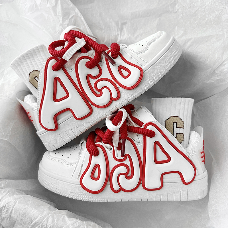 White red