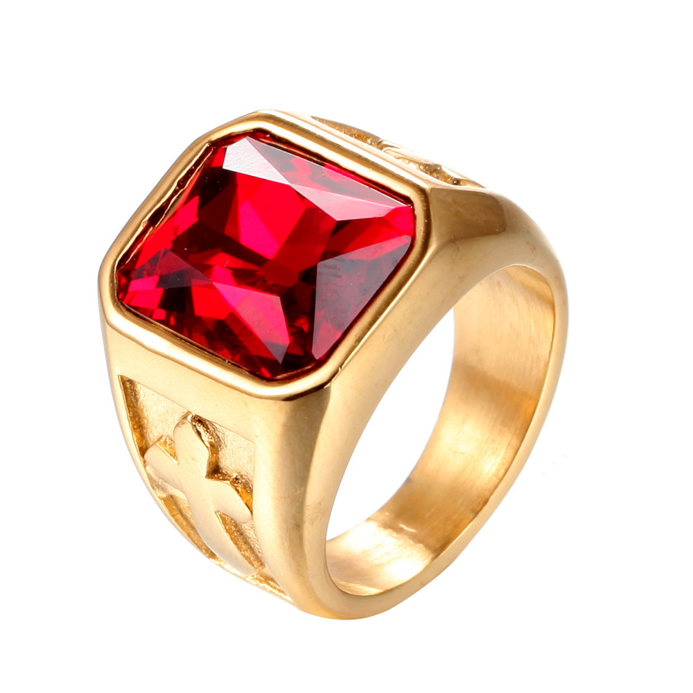 Diamant rouge doré