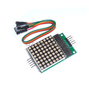 QZ MCU LED-Anzeige modul Steuer modul Punkt matrix MAX7219-Modul