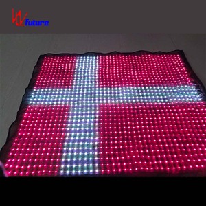 433 di controllo Wireless LED bandiera di programmazione Pixel bandiera luce tenda