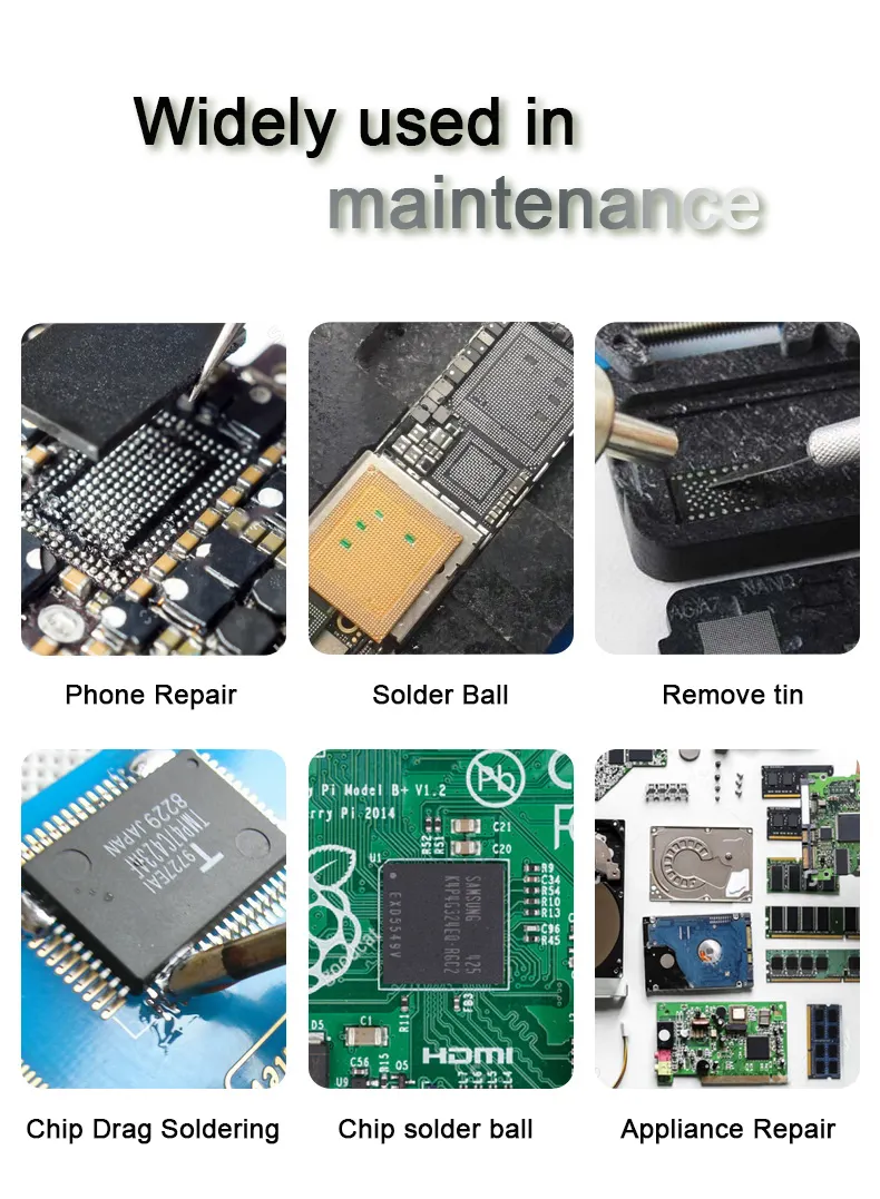 AMTECH NC-559-ASM 100% orijinal lehim pastası BGA PCB no-temiz 100g lehim pastası telefon tamir