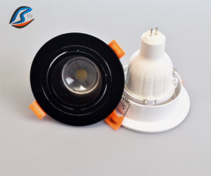 Gömme tavan çerçevesi led spot konut OEM ODM aşağı aydınlatma armatürü GU10/GU5.3/MR16/MR11 braketi tam renkli spot ışık - Product Image 1