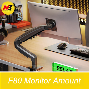 NB danışma dağı standı tam hareket döner monitör kolu ile gaz bahar için 17-30 ''monitörler bilgisayar monitörü standı - Product Image 4