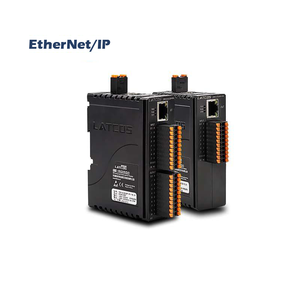 Módulo de entrada/salida digital PNP, entrada/salida remota del fabricante Ethernet distribuida integrada I/O con IP, 8DI/8DO - Product Image 1