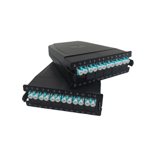 Mpo/MTP Lgx Box 12 puertos Lc Cassette Box Om3 Módulo de fibra óptica - Product Image 5