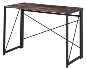 YUKAI X-shaped Office Desk Melamine Folding <strong>Computer</strong> Desk for Home Office Study <strong>Table</strong> for Teens and Student TD-2120 - Product Image 1