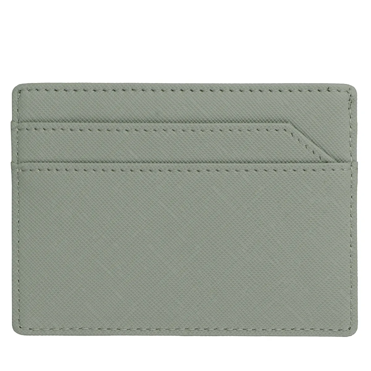 Importation de produits hors taxes GRS PU mince portefeuille porte-cartes en cuir LOGO personnalisé minimaliste dames RFID porte-cartes