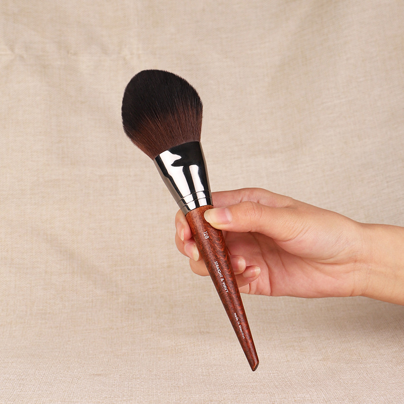 F128-Flat head loose powder blush brush