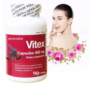 Female Reproductive Health Formula Vitex Chaste Berry Extract Vegan Capsules Increasing Fertility Relieving <strong>Menopause</strong> - Product Image 1