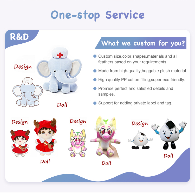 Peluches personnalisées