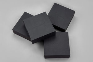 午夜蓝色眼镜展示盒磁性可折叠纸板太阳镜纸盒带眼镜收集盒 - Product Image 5
