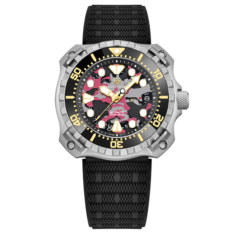 Titanium shell red face